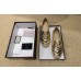 Gucci Glitter Espadrilles Gold With Crystal Double G 2019