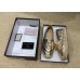 Gucci Glitter Espadrilles Gold With Crystal Double G 2019