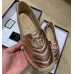 Gucci Glitter Espadrilles Pink Gold With Crystal Double G 2019