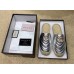 Gucci Glitter Espadrilles Slippers Silver With Crystal Double G 2019