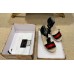 Gucci Blue/Red Web Platform 10cm Espadrille with Grosgrain Lace-up 525728