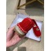 Gucci Double G Crochet Espadrilles Red 2019