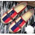 Gucci Logo Sylvie Stripe Canvas Espadrilles‎ 525882 2018