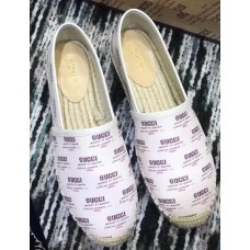 Gucci Princetown Gucci Stamp Print Espadrilles 525882