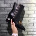 Gucci 7CM Mid-heel Glass Pearl Studs Detail Ankle Boot 432060 Black 2017