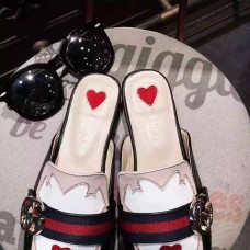 Gucci slipper with heart summer 2016