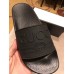 Gucci Logo Rubber Slide Sandals Black 2019