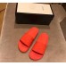 Gucci Logo Rubber Slide Sandals Orange 2019