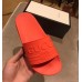 Gucci Logo Rubber Slide Sandals Orange 2019