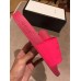 Gucci Logo Rubber Slide Sandals Fuchsia 2019