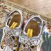 Gucci Leather and Mesh Reflective Fabric Sandals Crystal White 2019