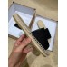 Gucci Canvas GG Espadrilles Slides Sandals Black 2019