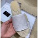 Gucci Canvas GG Espadrilles Slides Sandals White 2019