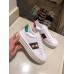 Gucci Ace Sneaker Pear Trim With Crystals White 2017