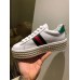 Gucci Ace Sneaker Pear Trim With Crystals White 2017