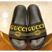 Gucci Yellow Logo and Web GG Slides 2019