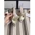 Gucci Metallic Leather7.5/10cm Heel Slide Sandals ‎453495 Gold 2018