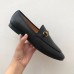 Gucci Black Jordaan horsebit loafer 404069
