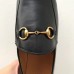 Gucci Black Jordaan horsebit loafer 404069