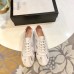 Gucci Guccy Falacer Leather Stamp Print Sneakers 519531 White 2018