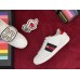 Gucci Ace Sneaker With Removable Patches 481151 White 2017