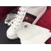 Gucci Ace Sneaker With Removable Crystal Bow 470342 White 2017