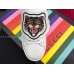 Gucci Ace Sneaker With Removable Embroidered Angry Cat ‎Patch 478190 White 2017