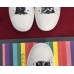 Gucci Leather And Lace High Top Sneaker 481149 Black/White 2017