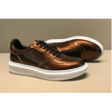 Louis Vuitton 1A5GBH LV Beverly Hills Sneaker in Brown Glazed calf leather