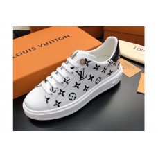 Louis Vuitton 1A87NI LV Time Out sneaker in Black/White Calf leather