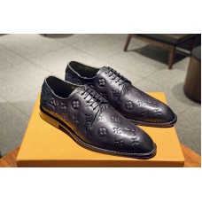 Louis Vuitton 1A5GKH LV Voltaire derby Shoe in Monogram Canvas