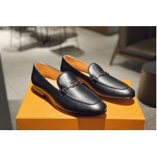 Louis Vuitton 1A7ZHD LV Club loafer Shoe in Black Lamb leather