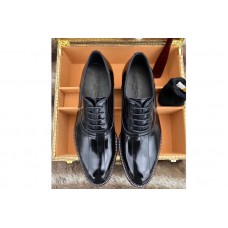 Louis Vuitton LV City Derby Shoes Black Calf Leather