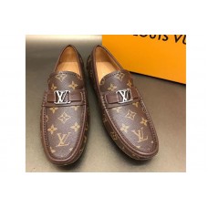 Louis Vuitton LV Monte Carlo Moccasin Shoes Monogram Canvas