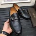 Gucci Black Leather GG Loafer