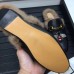 Gucci Black Princetown Slipper With Bee
