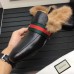 Gucci Black Princetown Leather Slipper With Double G