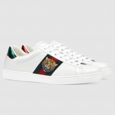 Gucci Men's Ace Embroidered  Tiger Sneaker