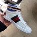 Gucci Men's White Stripe Ace High-top Sneaker