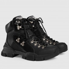 Gucci Men's Black Flashtrek High-top Sneaker