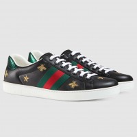 Gucci Men's  Ace Embroidered Bees and Stars Sneakers