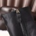 Gucci Black Leather Sylvie Knee Boots