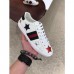 Gucci White Women Ace Embroidered Stars Sneaker