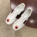 Gucci White Women Ace Embroidered Stars Sneaker