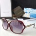 Gucci Burgundy Frame Acetate and Metal Sunglasses