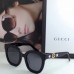 Gucci Black Round-frame Acetate Sunglasses With Star