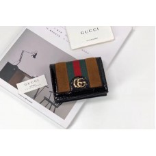 Gucci Ophidia card case 523155 Brown