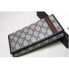 Gucci 212186 GG Supreme Bi-Fold Wallet