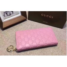 Gucci 409342 Icon Gucci Signature wallet Pink