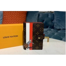 Louis Vuitton R20005 LV Small Ring Agenda Cover Wallet Monogram canvas With Doorman